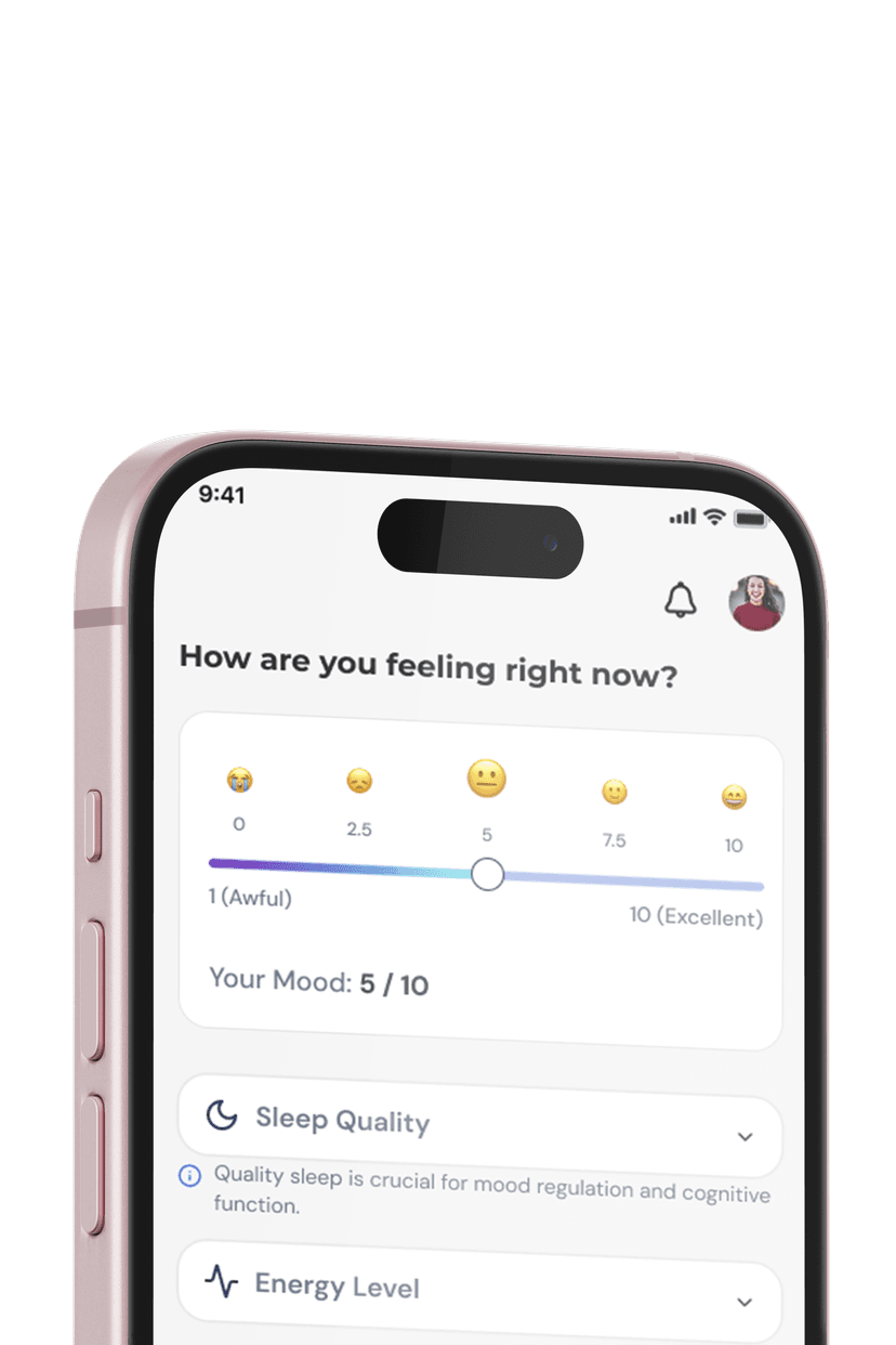 Mood Check-in Screen